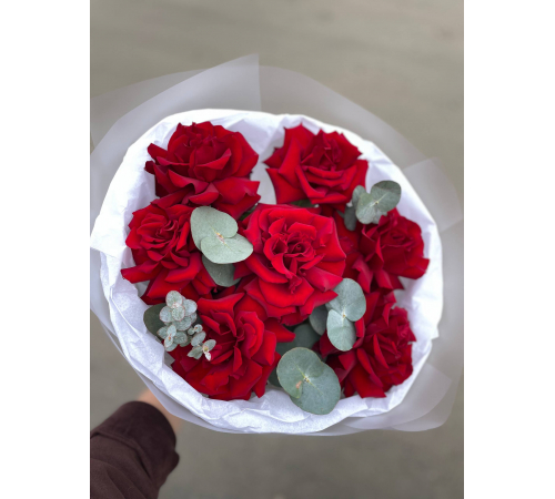 Букет из 7 французских роз