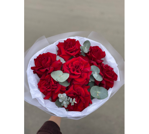 Букет из 7 французских роз